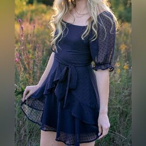 Navy Blue Dress